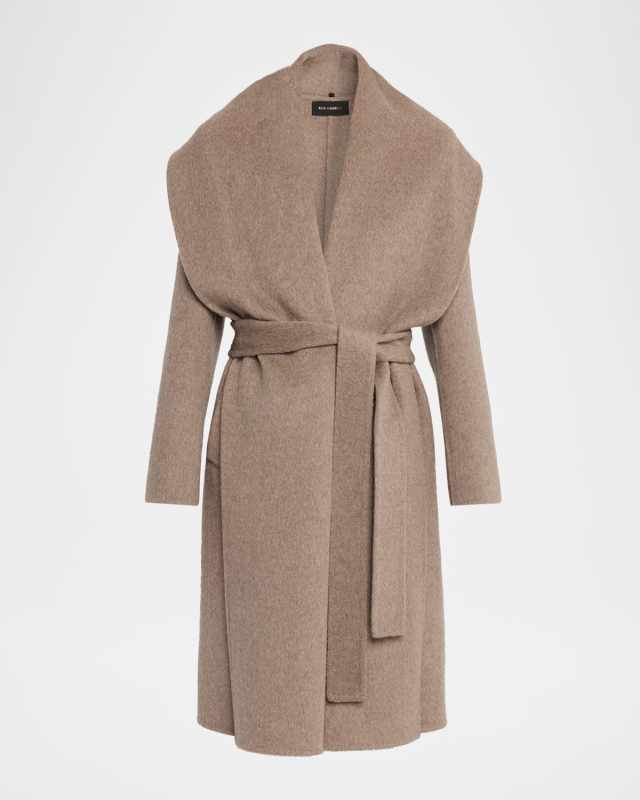 Yael Shawl-Collar Wrap Coat